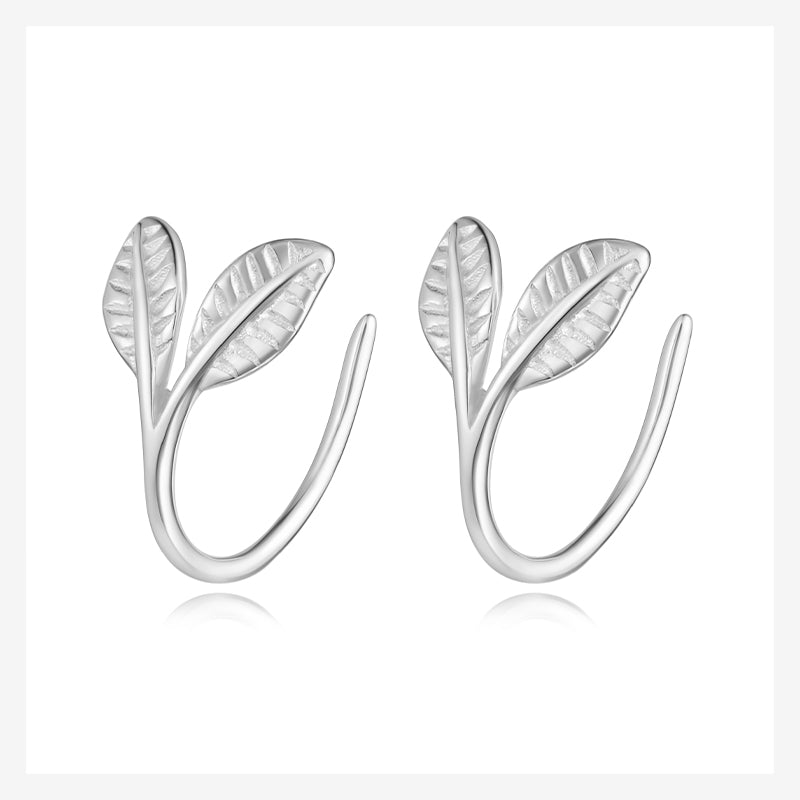 Sweet Leaf Chic Branch Stud Earrings DA2642