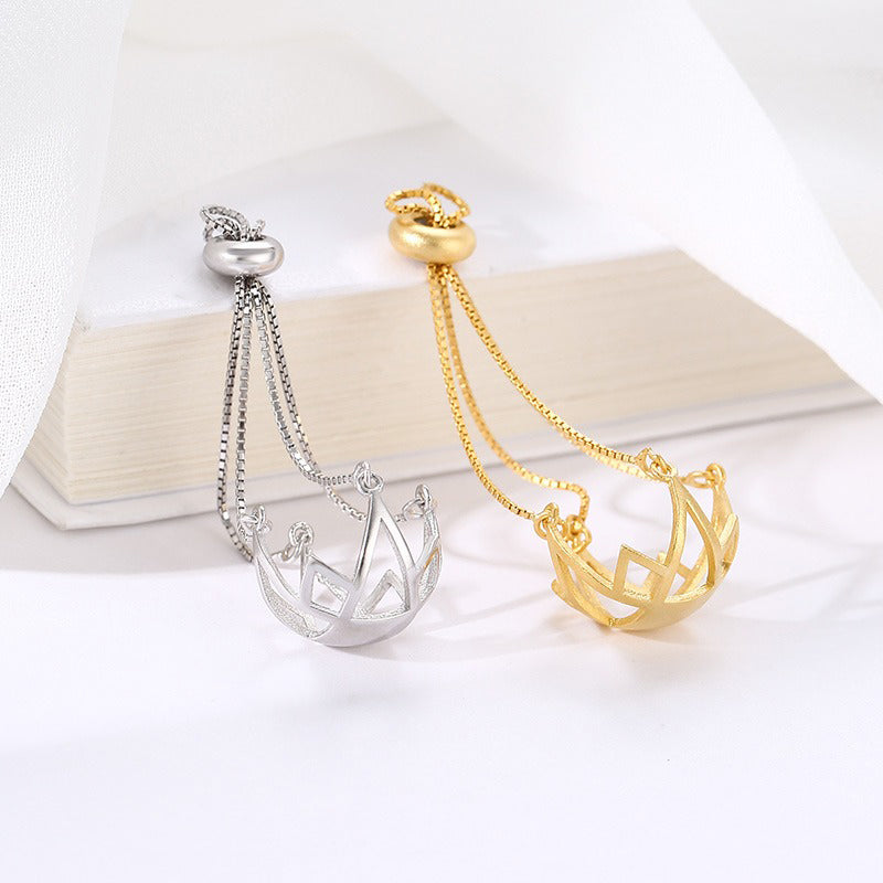 DIY Pendant Base – Pearl Net Pouch DS5026