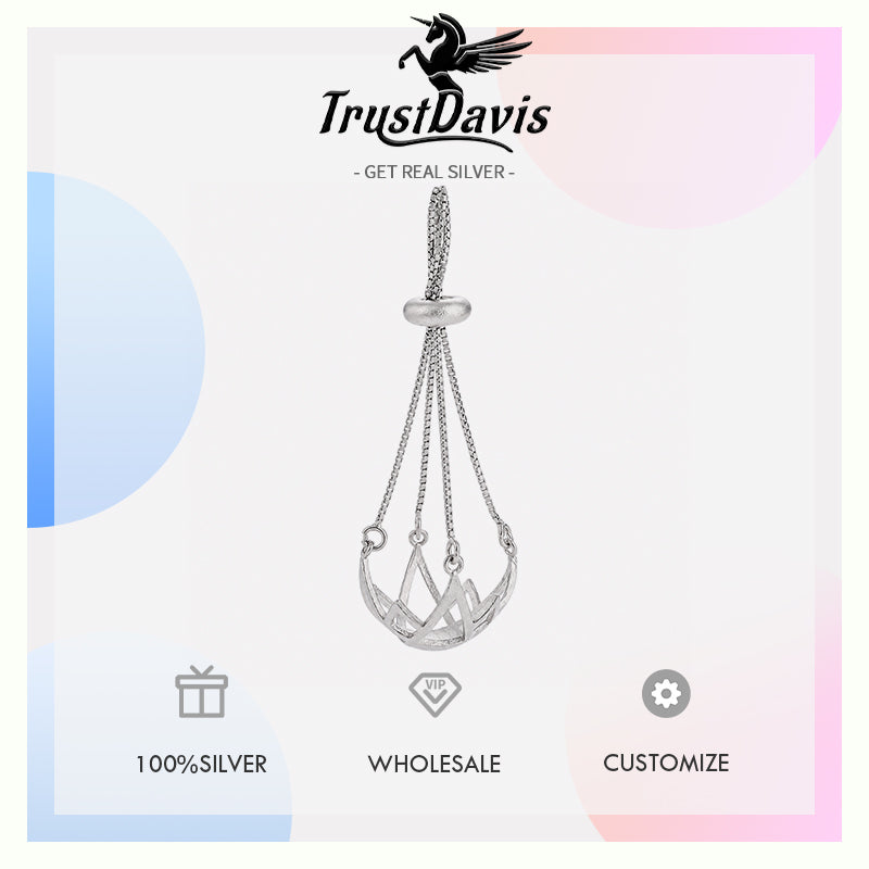 DIY Pendant Base – Pearl Net Pouch DS5026