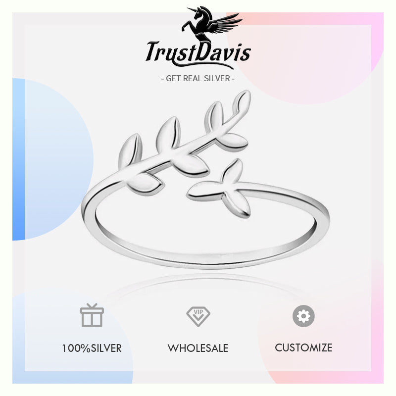 Fashion Women Cute Branch Rings Size 5 6 7 DS555