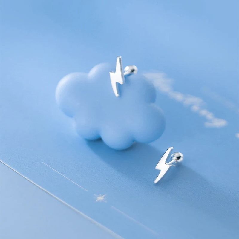 Fashion Sweet Lightning Screw Stud Earrings DB077