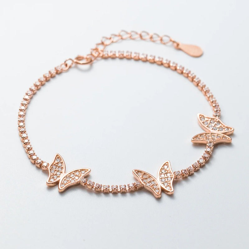 Butterfly Jewelry Set For Women Wedding Fine Jewelry DA2327
