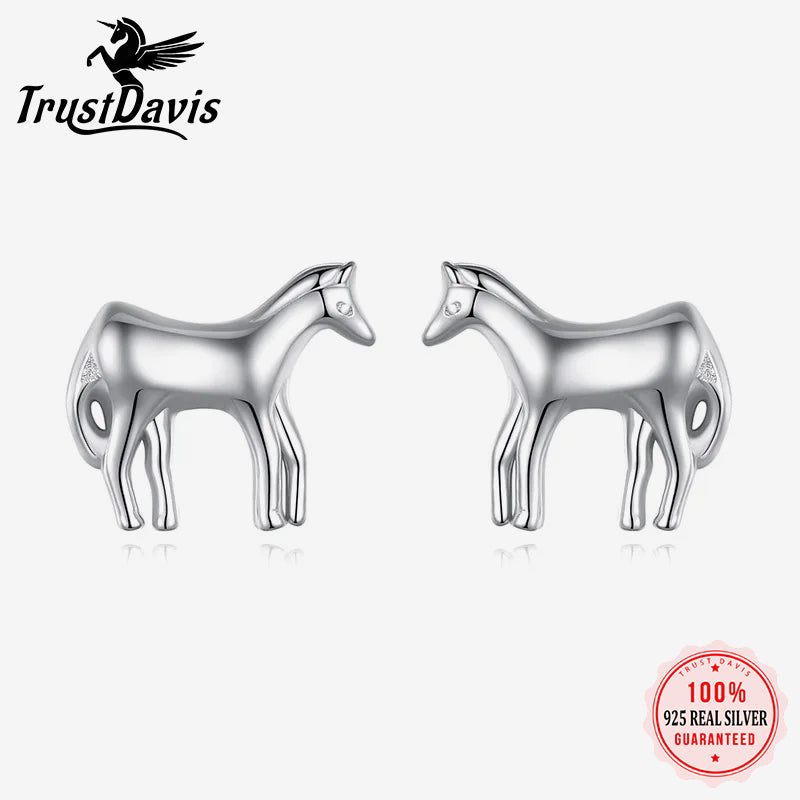 Sweet Animal Horse Stud Earring DS091