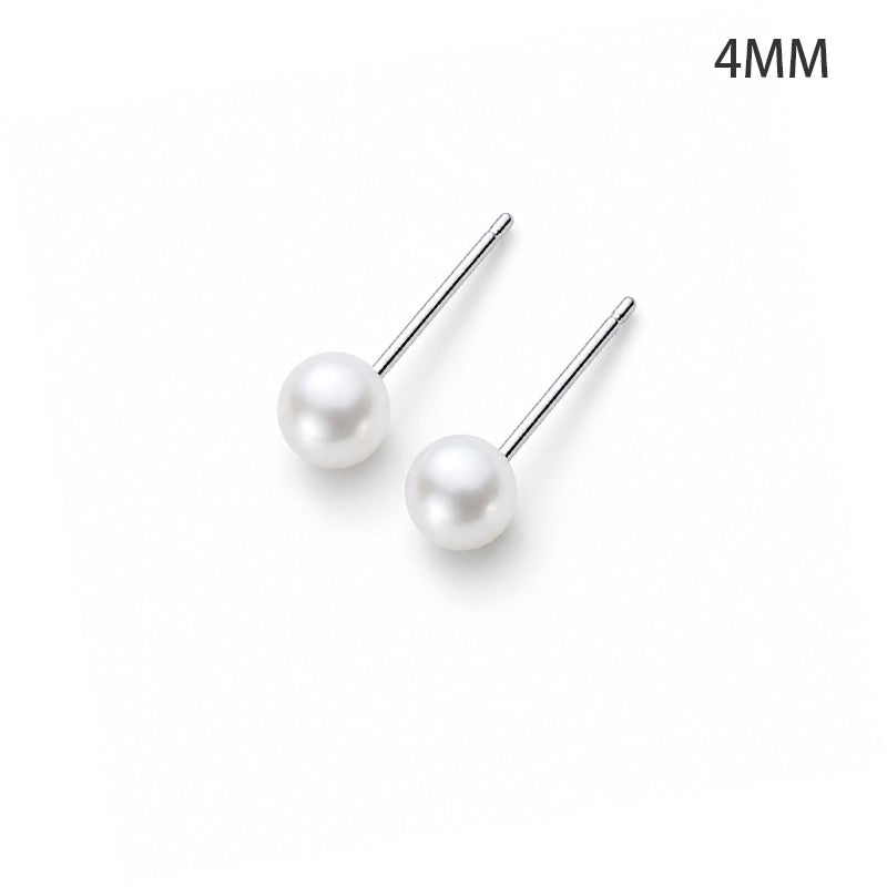 Fashion Simple MIni Pearl Charm Stud Earrings DA1511