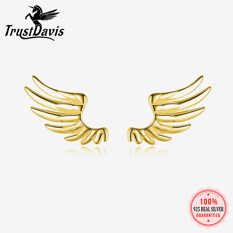 Angel Wings Stud Earrings DS1519