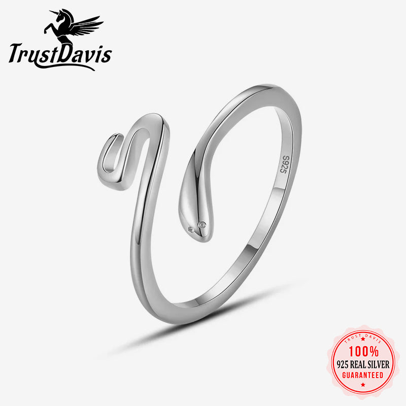 Opening Rings Size Snake Cocktail Ring DA620