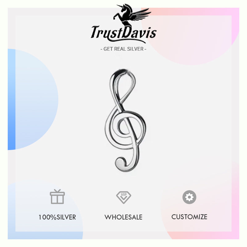Fashion Music Notes Pendant HY734