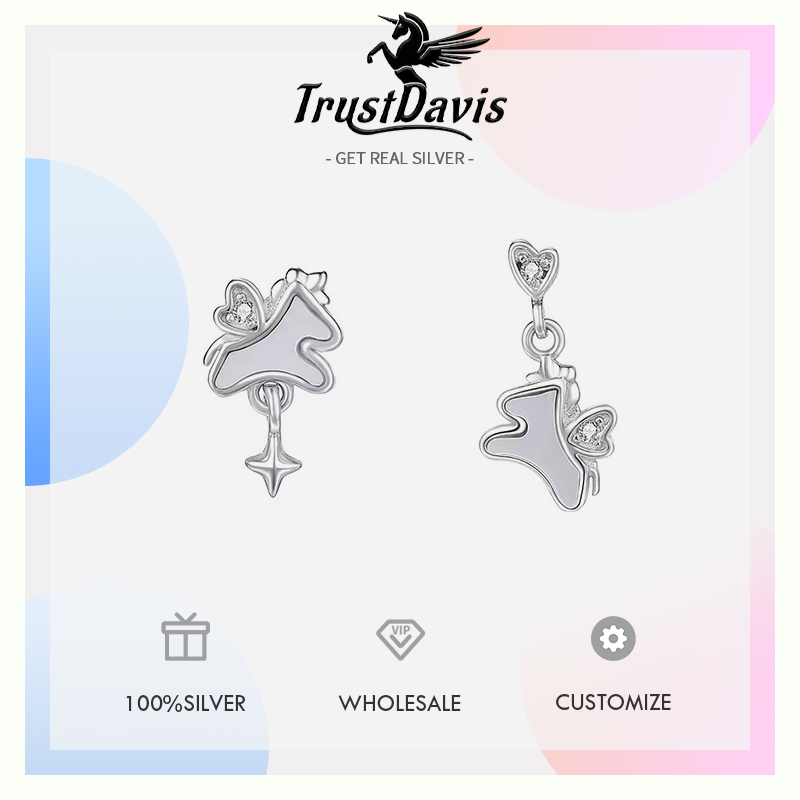 Dreamy Unicorn Siver Earrings DS4870
