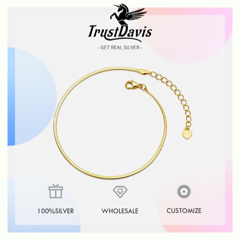Sweet Snake Chain Anklets DA2801