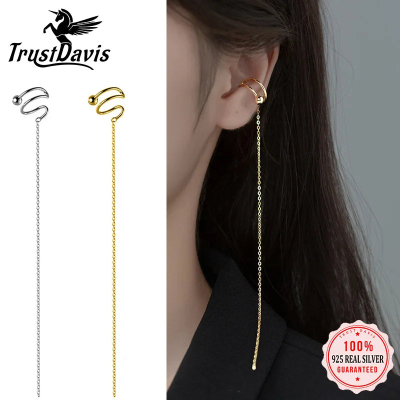 16cm Ear Line Cuff Clip on Earrings DA2357