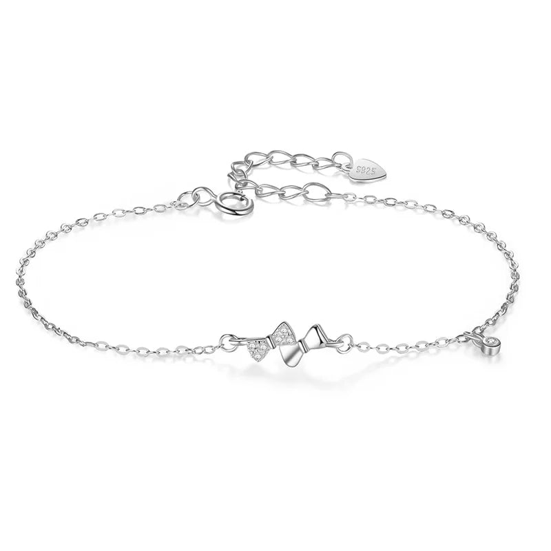 Moon Star Round Bowknot Bracelet DB1383
