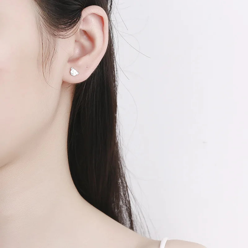 Fashion Sweet Animal Screw Stud Earrings DA2517