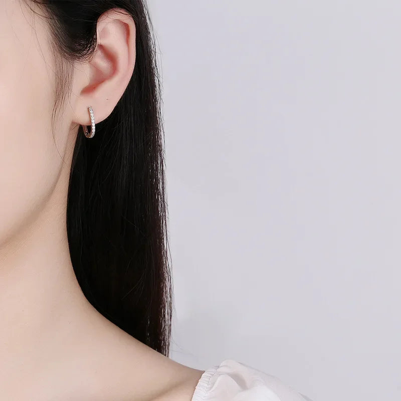 Ellipse Hoop Earring DA2348