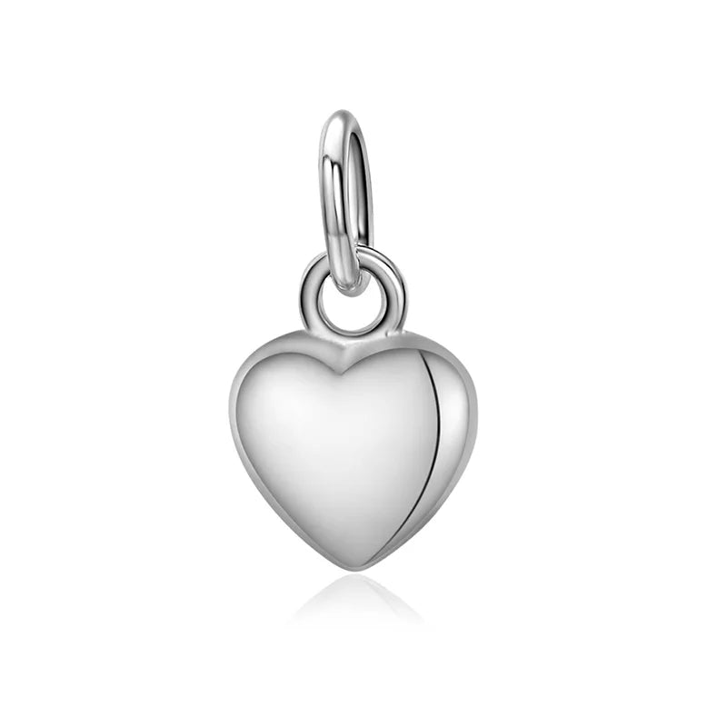 Heart Charm Pendant Handmade DIY Accessories Jewelry DZ75