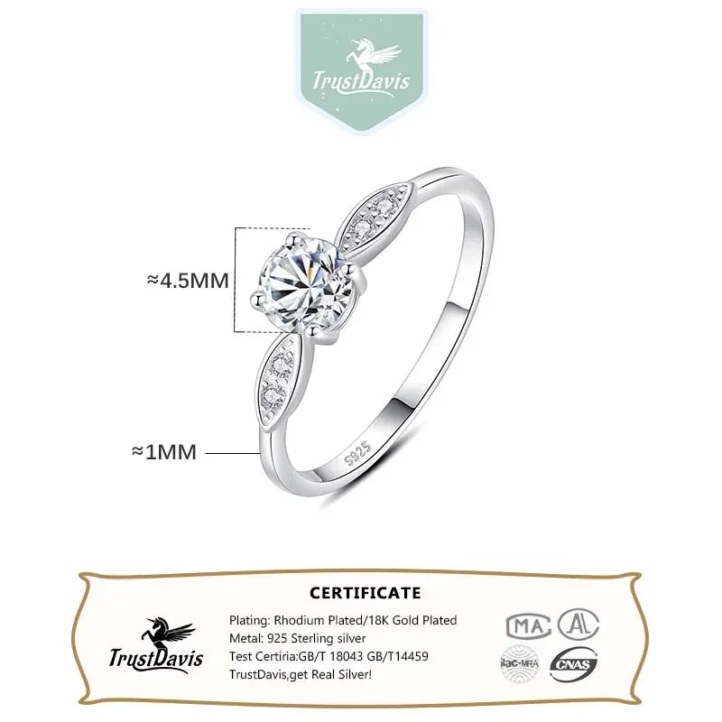Sweet Dazzling Finger Ring DA1114