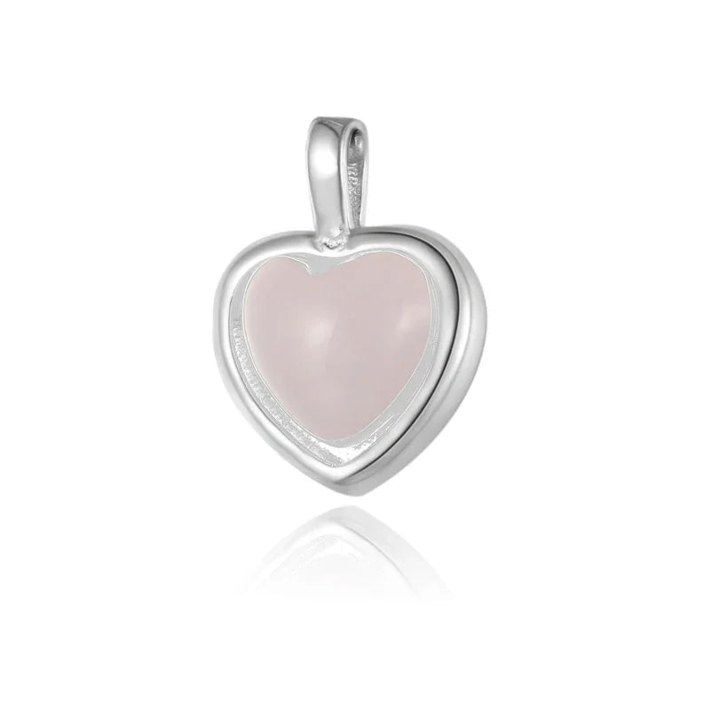 TrustDavis Real 925 Sterling Silver Fashion Sweet Heart Handmade DIY Necklace Bracelet Jewelry Accessories Party DZ1174