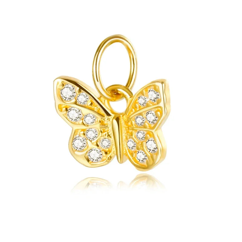 Butterfly CZ Marking Necklace DZ39