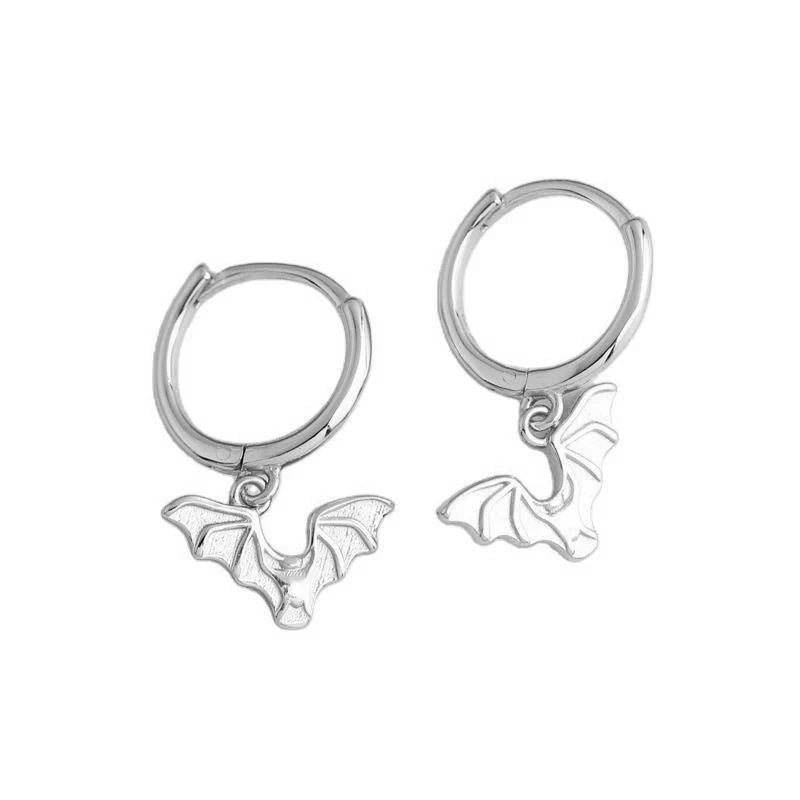 Love Moon Eye key Cross Heart Pendant Hoop Earrings DG0126
