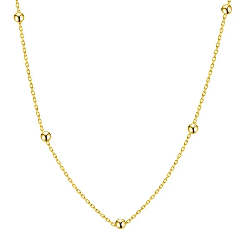 Cute Small Beads Pendant Necklace DS895