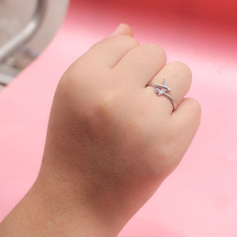 Sweet Aircraft Opening Ring DA976