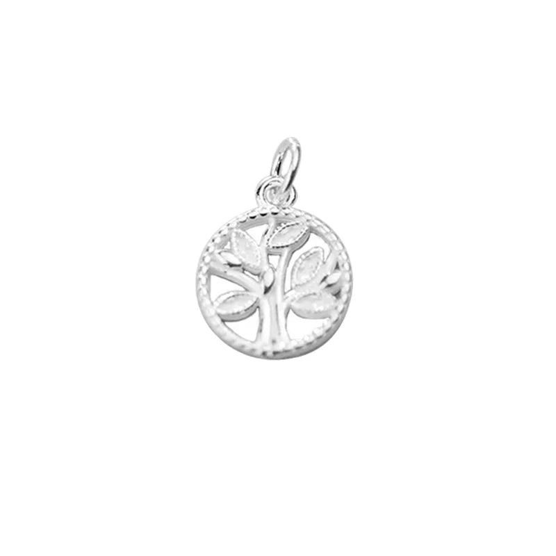 Hollow Round Tree Pendant HY639