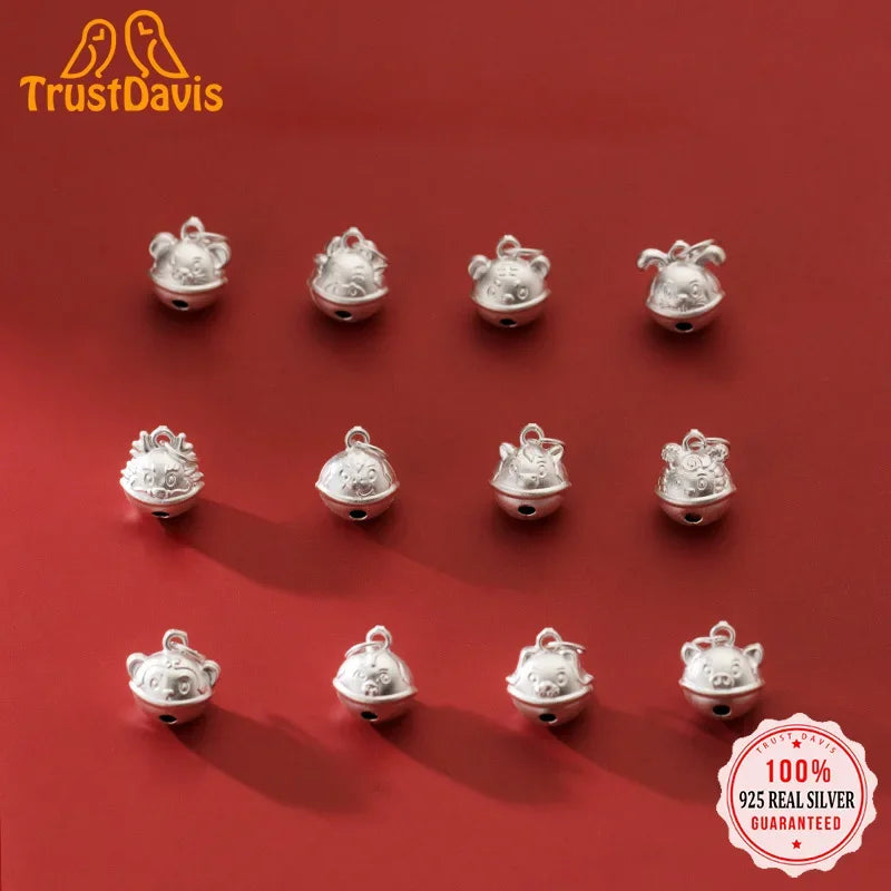 12 Zodiac Signs Pendant Handmade DIY Necklace Accessories Jewelry DZ814