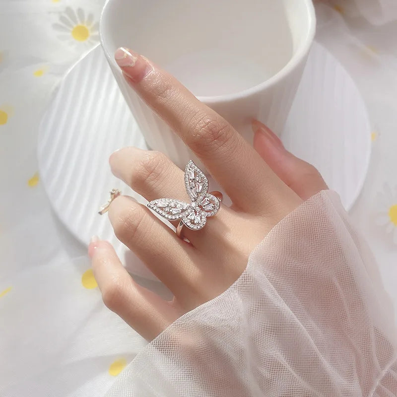 Butterfly Dazzling Clavicle Necklace DA1526