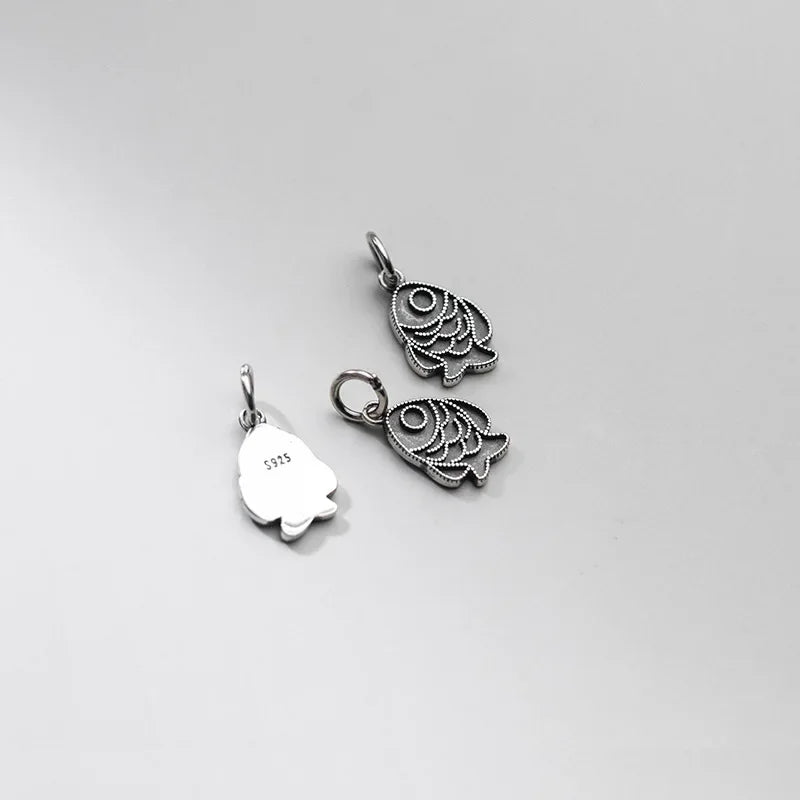 Fish Charms Pendant DIY Accessories HY116