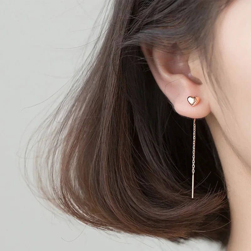 Heart Linked 4.5cm Stick For Women Creative Fashion Jewelry Gift DA1684