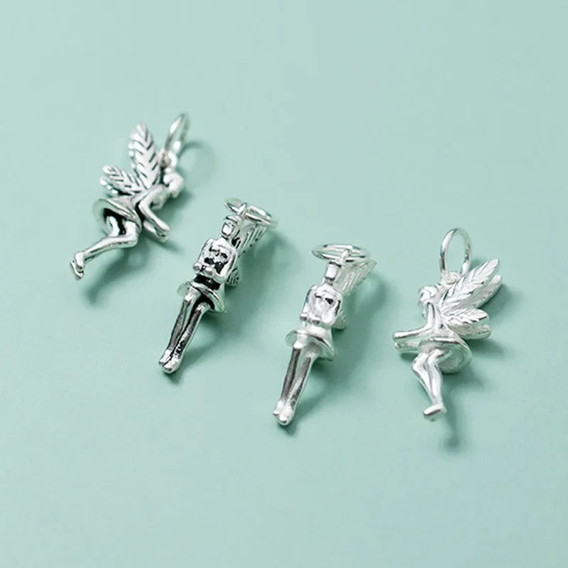 Angel Wing Fairy Charm Pendant DIY Accessories DZ276