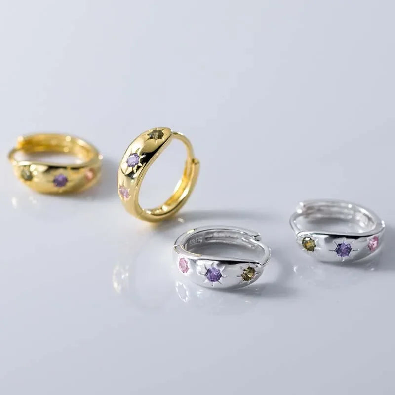 Trendy Minimalist Hoop Earrings DS4484