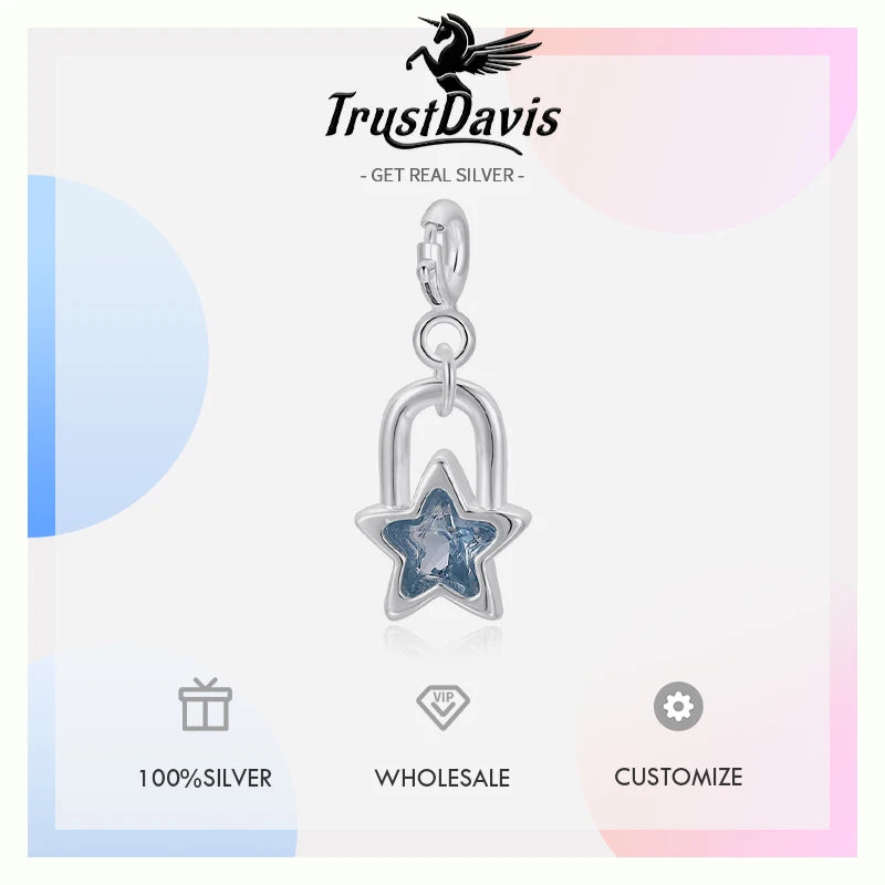 Minimalist Zircon Star Pendant DZ1927