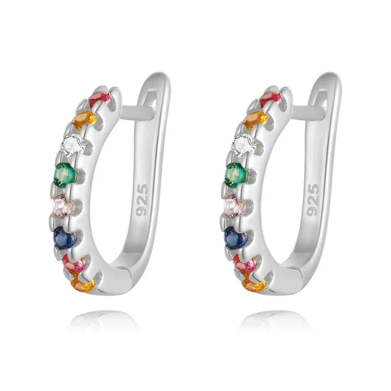 Colors Dazzling Hoop Earrings DS4320