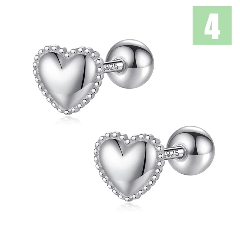 Heart Stud Earrings DS3650