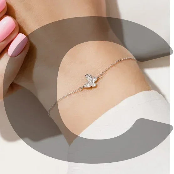 ElfoPlataSi Real 925 Sterling Silver Bracelet For women Jewelry 2942