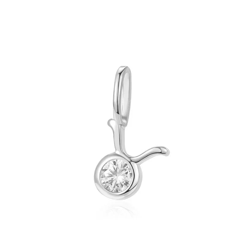 12 constellations Charm Pendant Handmade DIY Accessories DZ1694