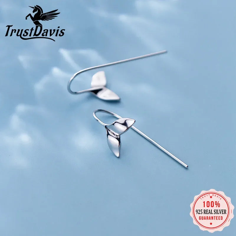 Little Mermaid Tail Earrings Ring Anklet Necklace DA461