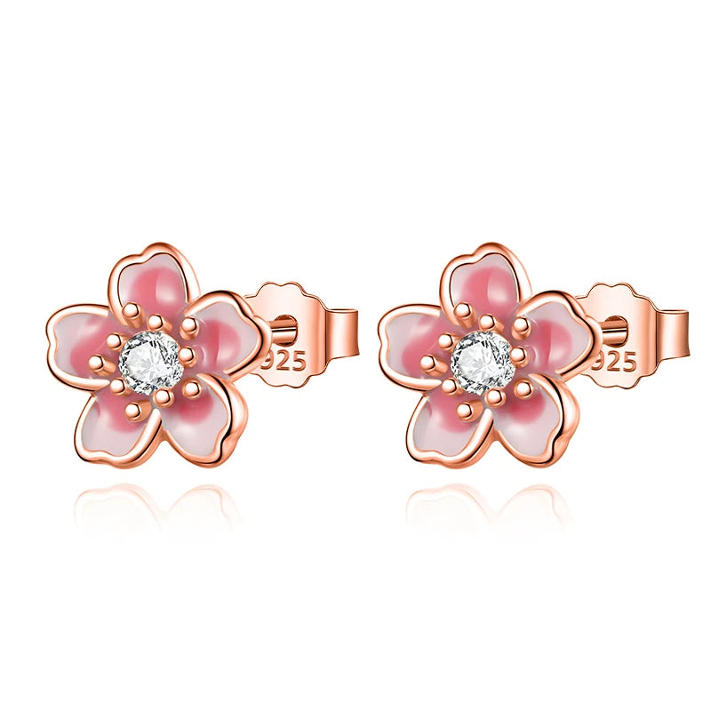 Flowers Stud Earrings DS4393