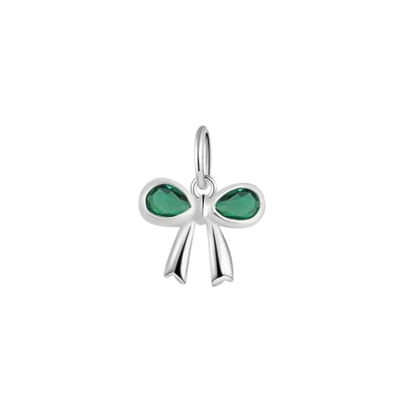 TrustDavis Real 925 Sterling Silver Lovely Colored Butterfly Pendant Handmade Bracelet Necklace Accessories Jewelry Gift DZ1679