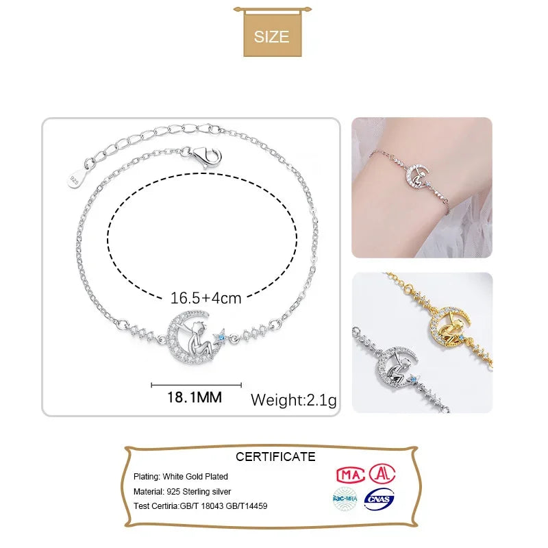 Moon Prince Star Shiny Bracelet DA2207