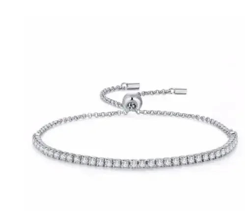 ElfoPlataSi Real 925 Sterling Silver Bracelet For women Jewelry 2942