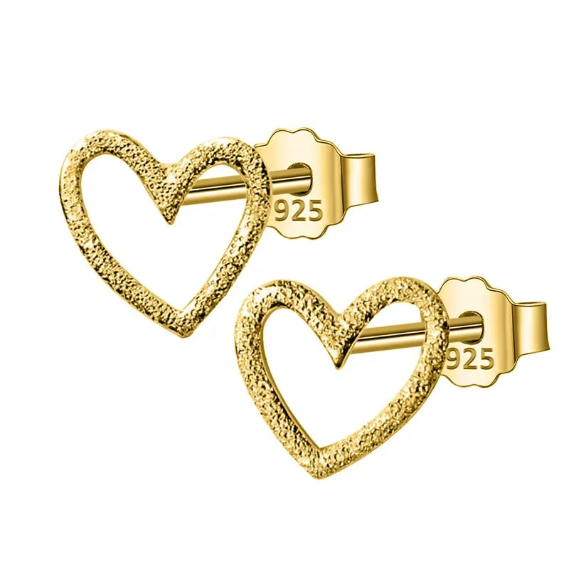 Heart Stud Earrings DS196
