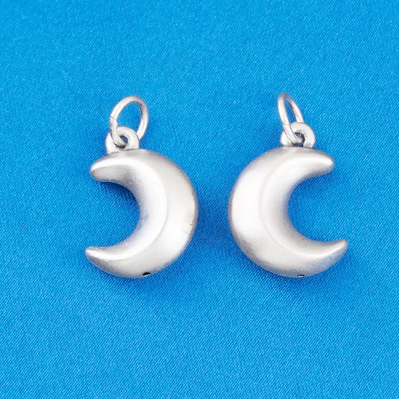 Moon Charm Pendant Handmade DIY Accessories DZ1643