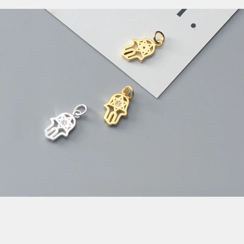 Palm Star Charm Pendant Handmade DIY Accessories HY235