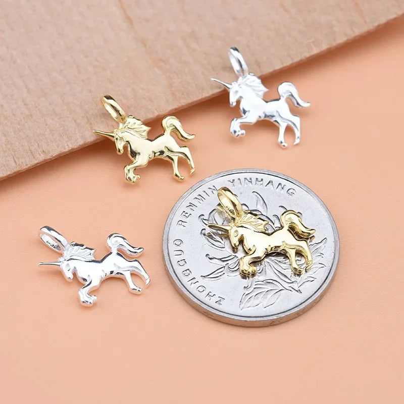 Animal Pegasus Unicorn Charms Pendant DIY Accessories Jewelry HY015