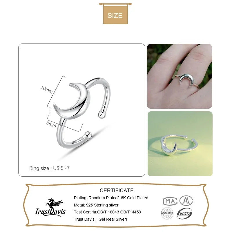 Moon Cocktail Ring ED153