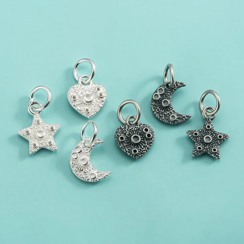 Fashion Office Pendant Heart Star Moon DZ1930