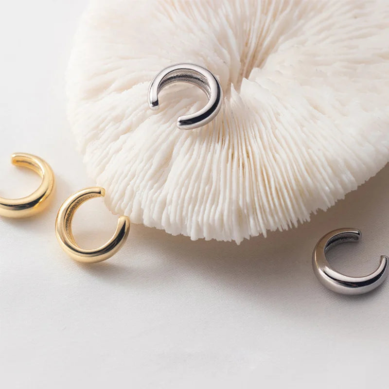 Smooth Surface Ear Cuff Clip on Earrings DA1270