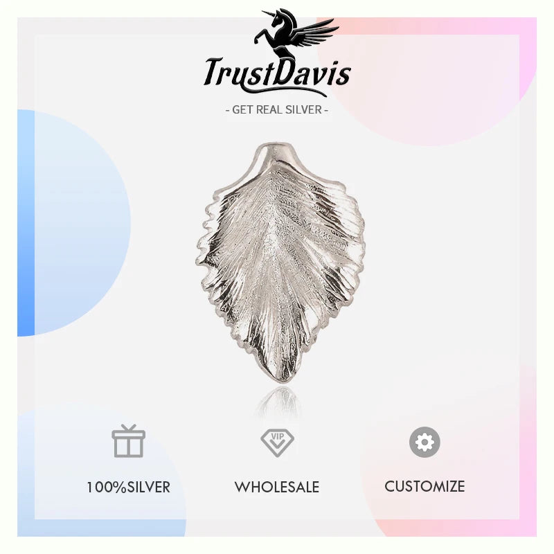 Artistic Retro Leaf Pendant DZ1936