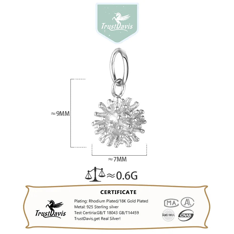 Fashion Cute Hairball Charm Pendant DZ1781